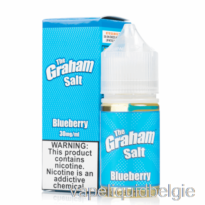 Vape Vloeibaar Bosbessenzout - The Graham - Mamasan E-liquid - 30ml 30mg